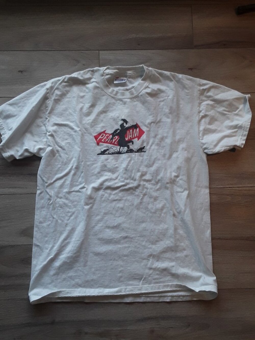 Vintage Pearl Jam Riot Act T Shirt Men L Tour Concert Band 2003 Y2K Hanes Beef